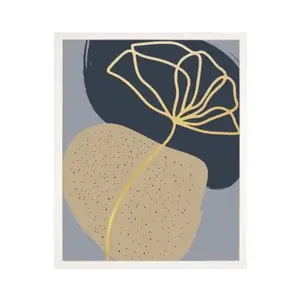 Rámovaný obraz Abstraktný kvet III, 24x30 cm% vyobraziť