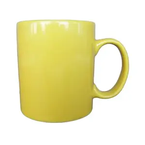 Hrnček Basic 325 ml, žltý% vyobraziť