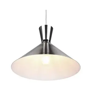 Luster Enzo 35 cm, matný nikel% vyobraziť