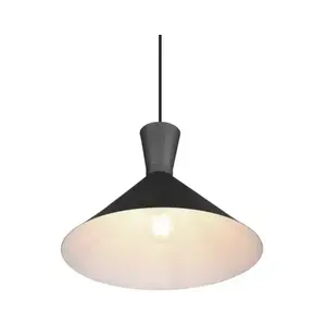 Luster Enzo 35 cm, matná čierna% vyobraziť