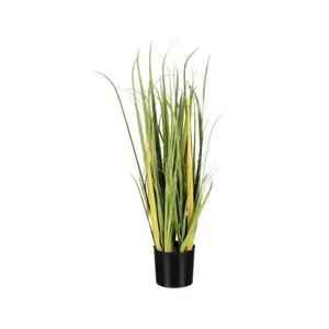 Umelá rastlina v kvetináči Tráva 70 cm, zelená% vyobraziť
