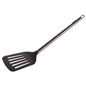 Kuchynská obracačka s otvormi Akcent 33 cm, čierna% vyobraziť