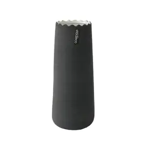 Váza Greta 30 cm, šedá matná% vyobraziť