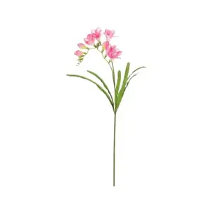 Umelý kvet Frézia 60 cm, ružová% vyobraziť