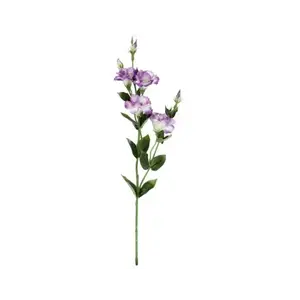 Umelý kvet Eustoma 80 cm, fialová% vyobraziť