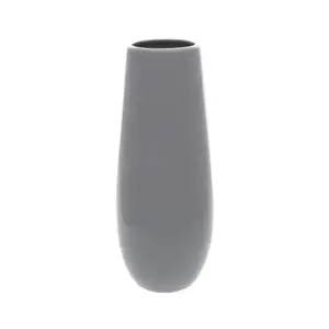 Váza Luna 25 cm, šedá% vyobraziť