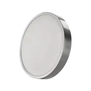 Stropné/nástenné LED osvetlenie Nexxo 30 cm, brúsený nikel, okrúhle% vyobraziť
