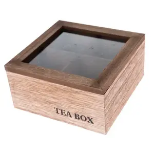 Box na čaj Vintage Home 16x8 cm, drevený% vyobraziť