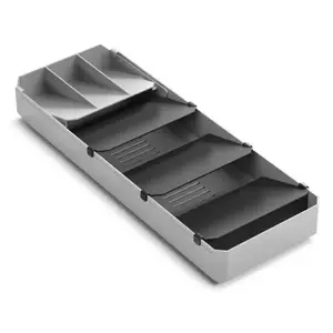 Organizér na príbory UniFit 40-49 cm, šedý% vyobraziť