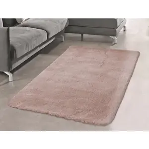 Koberec Soft 120x160 cm, ružový% vyobraziť