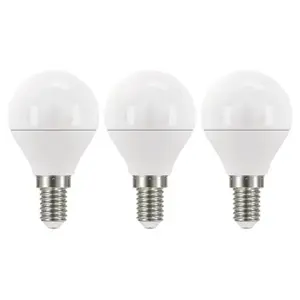 LED žiarovka (3 ks) Classic mini globe, E14, 5 W, 470 lm% vyobraziť