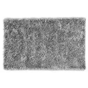 Kúpeľňová predložka Ella 50x80 cm, strieborná% vyobraziť