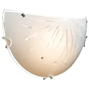 Nástenná lampa Calimero I 25 cm, dekoračné kamienky% vyobraziť