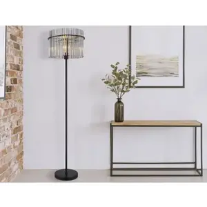Stojacia lampa Gorley 152 cm, sklenené tyčinky% vyobraziť