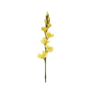 Umelý kveti Gladiola 85 cm, žltá% vyobraziť