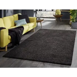 Koberec Shaggy 160x230 cm, antracitový% vyobraziť