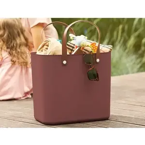 Nákupná taška Albula 25 l, červenohnedá% vyobraziť