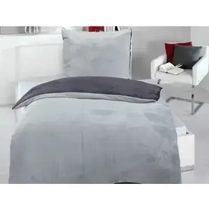 Obliečky Cashmere Touch Wende, strieborná/antracit% vyobraziť