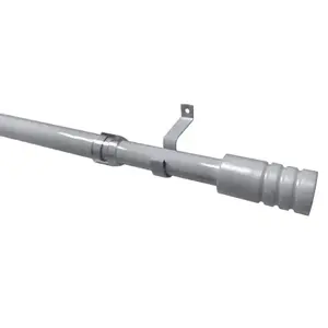Garnýž Modern 135-225 cm, strieborná% vyobraziť