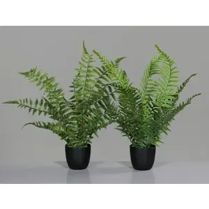 Umelá rastlina v kvetináči Kapradina, 36 cm (2 druhy)% vyobraziť