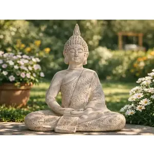 Dekorační soška Sedící Buddha% vyobraziť
