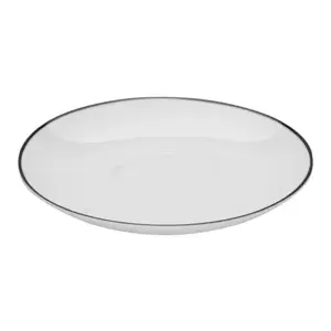 Podšálka Luna Black Line 14 cm, biela% vyobraziť