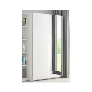 Šatníková skriňa Carlos 125 cm, biela% vyobraziť