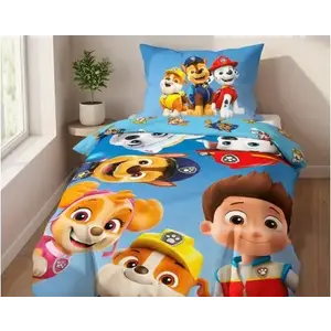 Detské obliečky Paw Patrol, modré% vyobraziť
