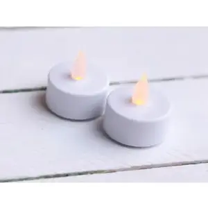 LED čajová sviečka (2 ks) biela, 3, 8 cm% vyobraziť
