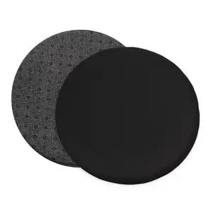 Podsedák na stoličky antracitový 38 cm, imitácia kože% vyobraziť