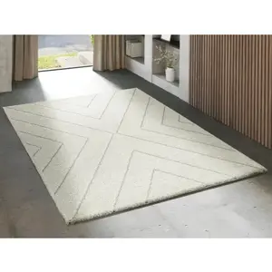 Koberec Ideal Shaggy 80x150 cm, krémový% vyobraziť