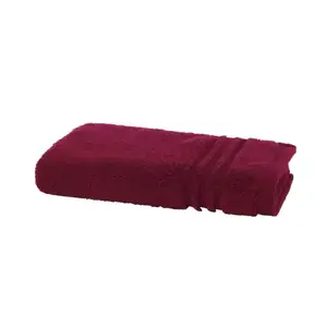 Froté uterák pre hostí Kira 30x50 cm, bordeaux% vyobraziť