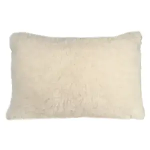 Dekoračný vankúš Luxury Sheep 50x70 cm, krémový% vyobraziť