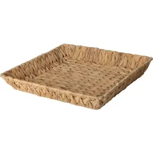 Pletený košík 34x34 cm, vodný hyacint% vyobraziť