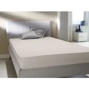 Prestieradlo Flanel 90x200x30 cm, krémové% vyobraziť