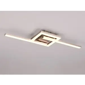 Stropné/nástenné osvetlenie LED Viale, matný nikel% vyobraziť