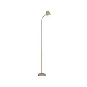 Stojacia LED lampa Pongo, béžová% vyobraziť