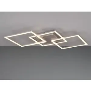 Stropné/nástenné osvetlenie LED Trail 74, 5 cm, titanový kov% vyobraziť