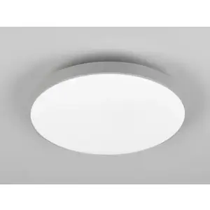 Stropné LED osvetlenie Spica 27 cm, titan% vyobraziť