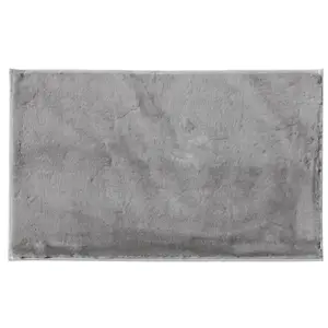 Kúpeľňová predložka Králik 50x80 cm, strieborná% vyobraziť