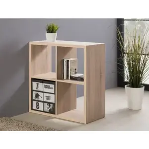 Regál Max, 2x2 priehradky, dub sonoma% vyobraziť