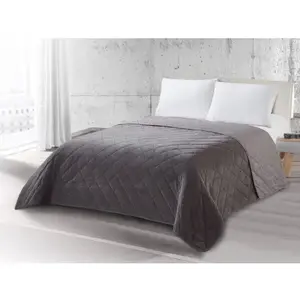 Prikrývka postele Ultrasonic 220x240 cm, šedý% vyobraziť
