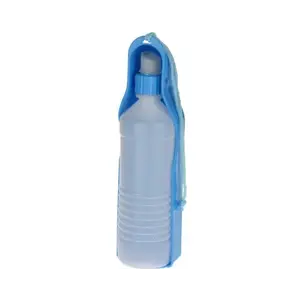 Cestovná fľaša pre psov 450 ml, mix farieb% vyobraziť