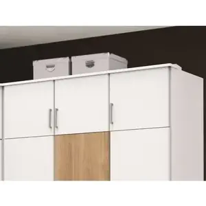 Skriňový nadstavec Click, 135 cm, biely% vyobraziť