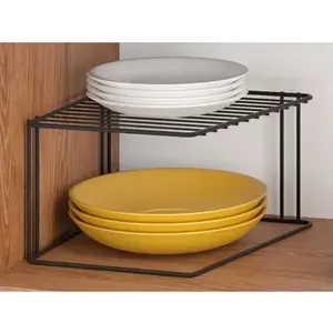Stojan na taniere do skrinky Lava TouchTherm 25x15 cm, čierny% vyobraziť