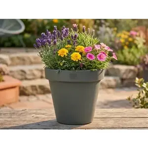 Kvetináč Kanten 25 cm, zelený% vyobraziť