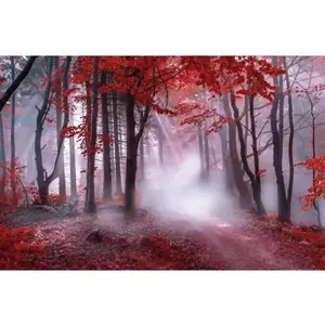 Obraz na plátne Karmínový les, 118x78 cm% vyobraziť