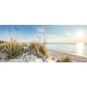 Panoramatický obraz na plátne Pri mori, 140x60 cm% vyobraziť