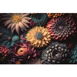 Obraz na plátne Zamatové kvety vintage, 90x60 cm% vyobraziť