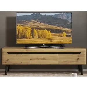 Široká TV skrinka Nordi, dub artisan, 160 cm% vyobraziť